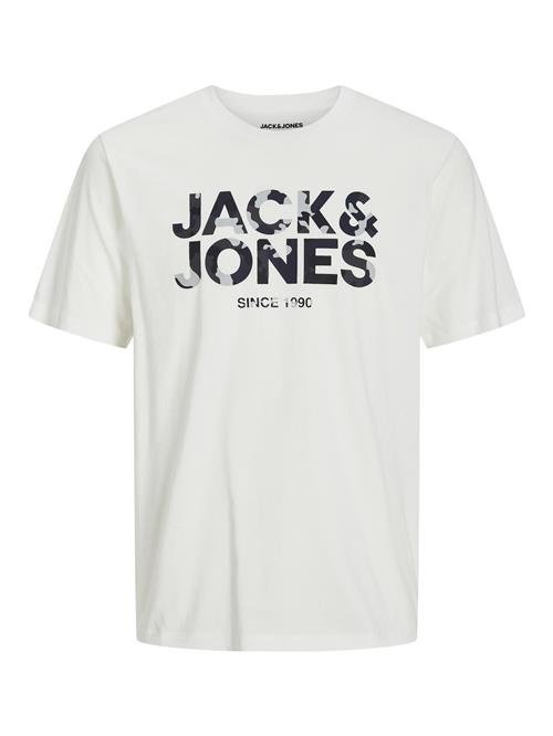 JACK & JONES Bluser & t-shirts  blandingsfarvet / hvid