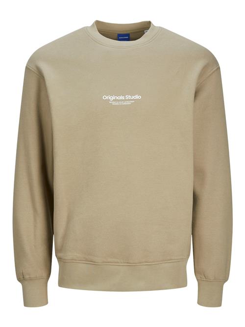 Se JACK & JONES Sweatshirt 'JJVesterbro'  beige / offwhite ved About You