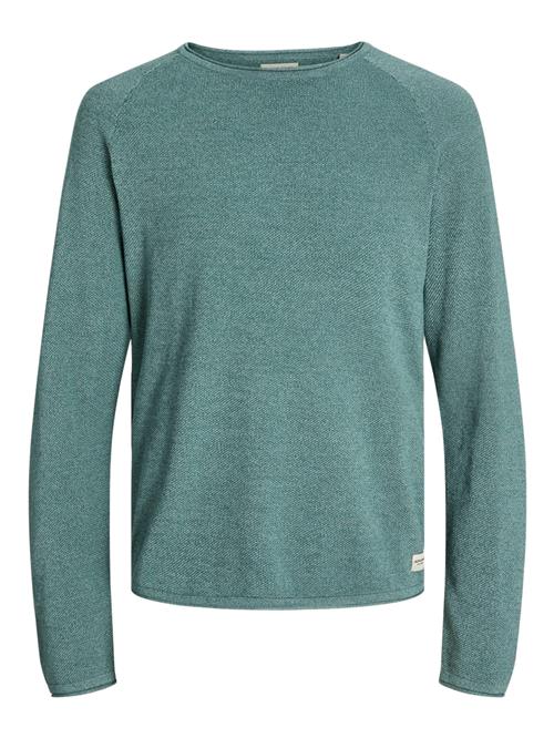 JACK & JONES Pullover 'JJEHill'  cyanblå