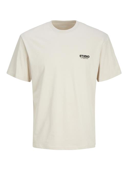 JACK & JONES Bluser & t-shirts  lysebeige / sort