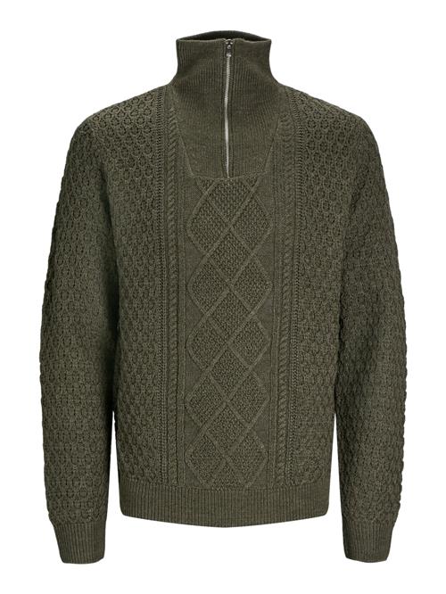 Se JACK & JONES Pullover 'JPRBLUNORTH'  grøn-meleret ved About You