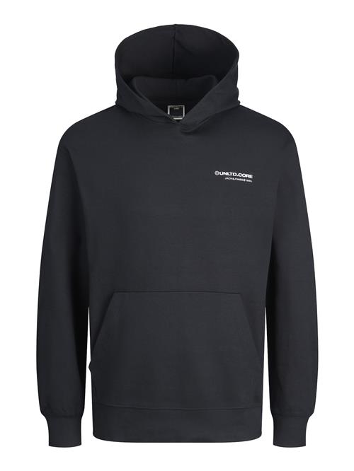 Se JACK & JONES Sweatshirt 'JCOAERO'  sort / hvid ved About You