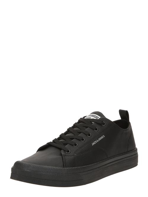 JACK & JONES Sneaker low 'JFWBAYSWATER'  sort / sølv / hvid