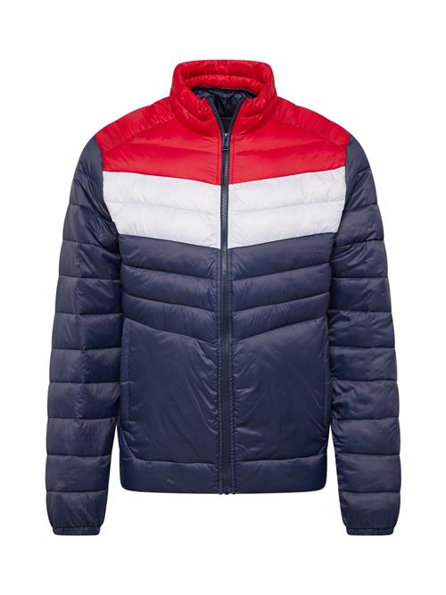 JACK & JONES Overgangsjakke 'JJESPRINT'  navy / rød / hvid