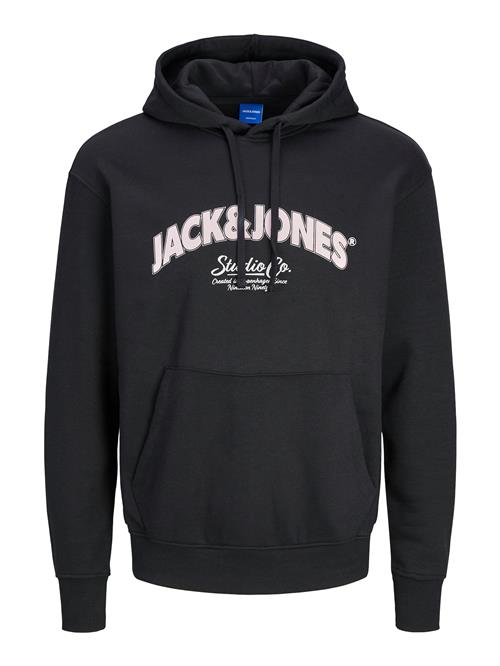 JACK & JONES Sweatshirt 'JORBRONX'  sort / hvid