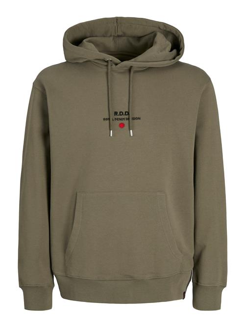 JACK & JONES Sweatshirt 'JJRDDBENJAMIN'  oliven / sort