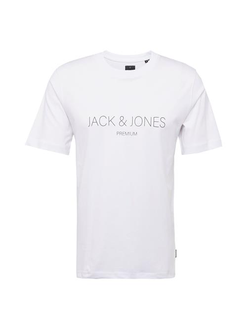 Se JACK & JONES Bluser & t-shirts 'JPRBLAJARED'  sort / hvid ved About You