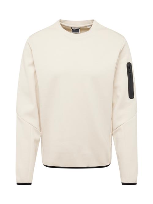 JACK & JONES Sweatshirt 'JCOFUSION'  beige / sort