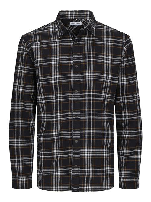 JACK & JONES Skjorte  gul / sort