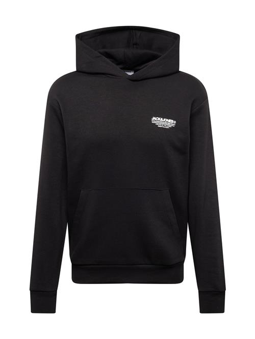 Se JACK & JONES Sweatshirt 'JJOlive'  sort / hvid ved About You