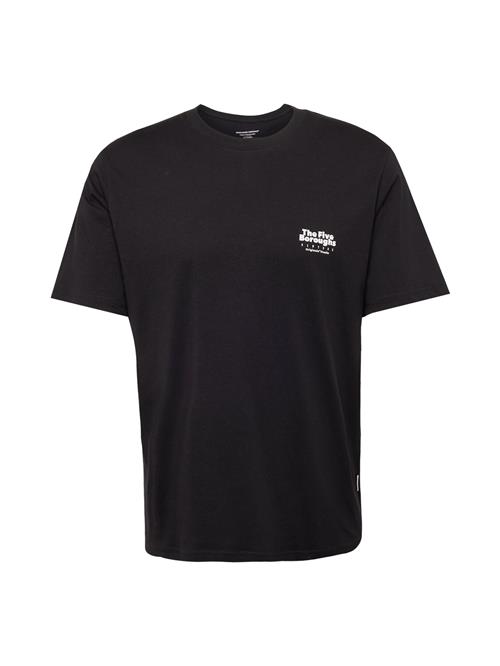 Se JACK & JONES Bluser & t-shirts 'JORBRONX'  sort / hvid ved About You