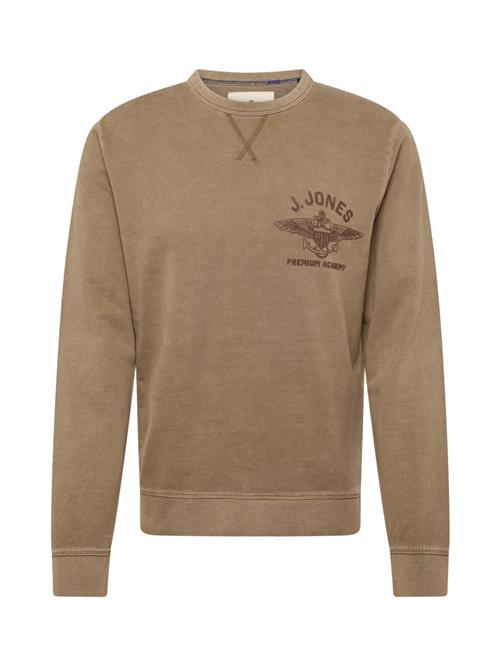 JACK & JONES Sweatshirt 'JPRBLUDYLAN'  brun / okker