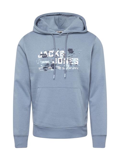 JACK & JONES Sweatshirt  navy / opal / himmelblå / hvid