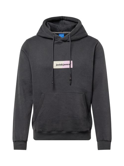 JACK & JONES Sweatshirt 'JORBRONX'  pastelgul / mørkegrå / pastelpink / sort