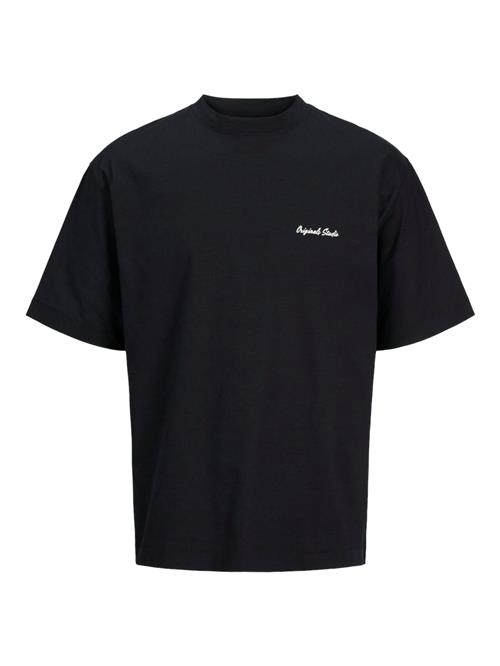 Se JACK & JONES Bluser & t-shirts 'CHELSEA'  sort / hvid ved About You