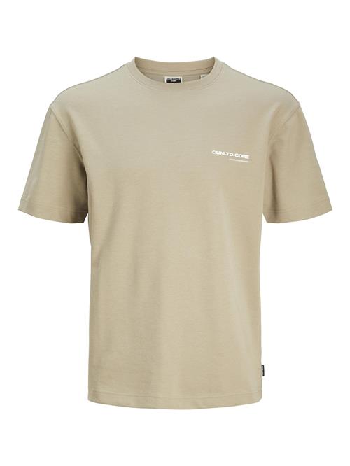 Se JACK & JONES Bluser & t-shirts  beige / hvid ved About You