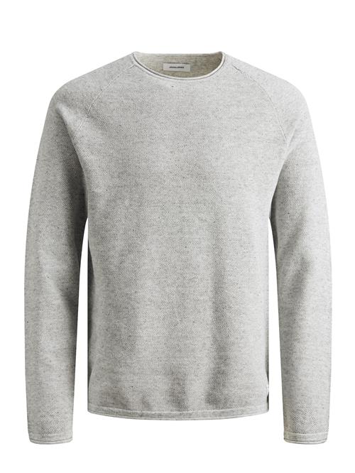 JACK & JONES Pullover 'JJEHill'  grå-meleret