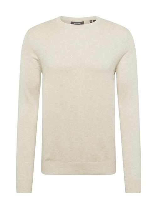 JACK & JONES Pullover 'JJEmil'  beige-meleret