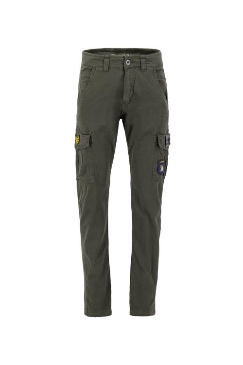 Se ALPHA INDUSTRIES Cargobukser  navy / gul / grå / khaki ved About You