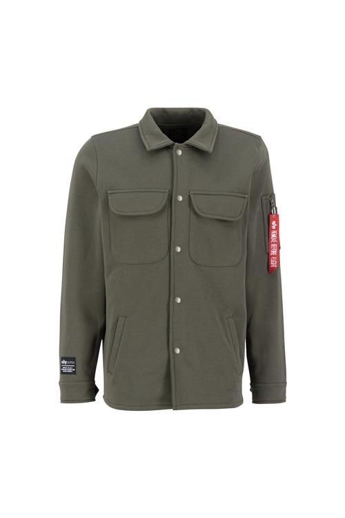 ALPHA INDUSTRIES Overgangsjakke  khaki / brandrød