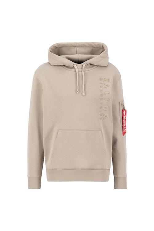 ALPHA INDUSTRIES Sweatshirt  sand / rød