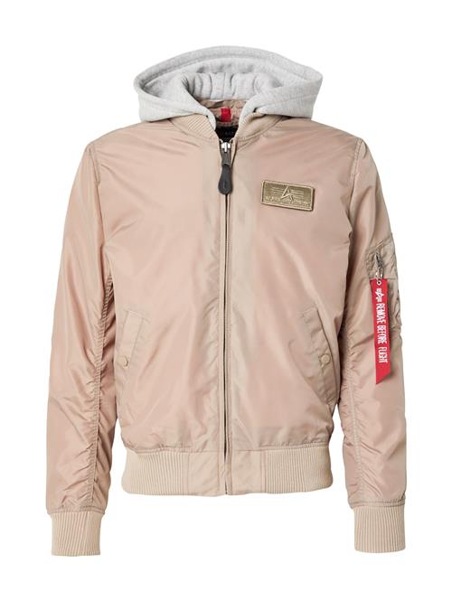 ALPHA INDUSTRIES Overgangsjakke 'MA-1'  beige / taupe