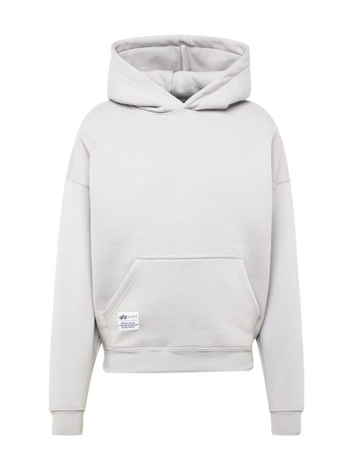 ALPHA INDUSTRIES Sweatshirt  lysegrå / lavendel