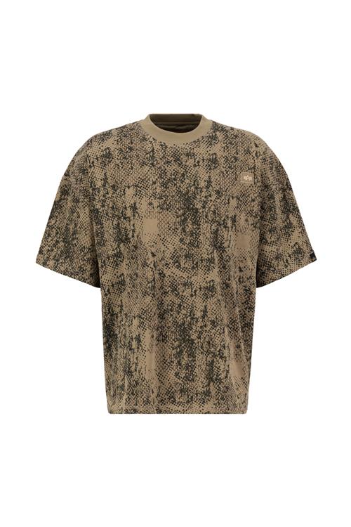 ALPHA INDUSTRIES Bluser & t-shirts  grøn / sort