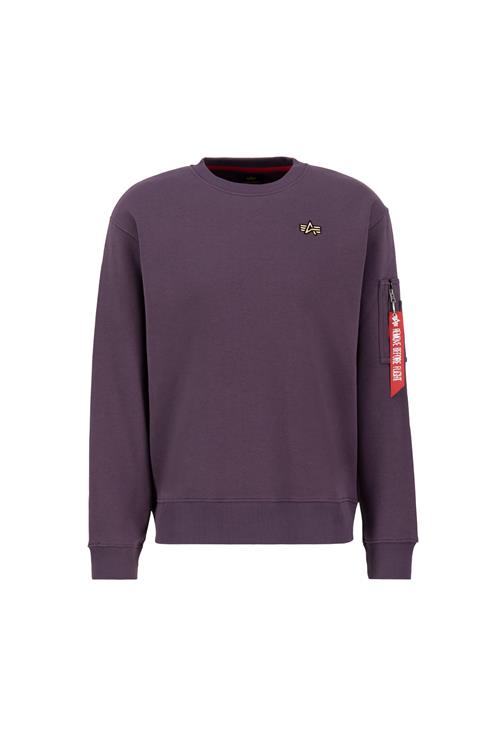 ALPHA INDUSTRIES Sweatshirt  blomme / blodrød