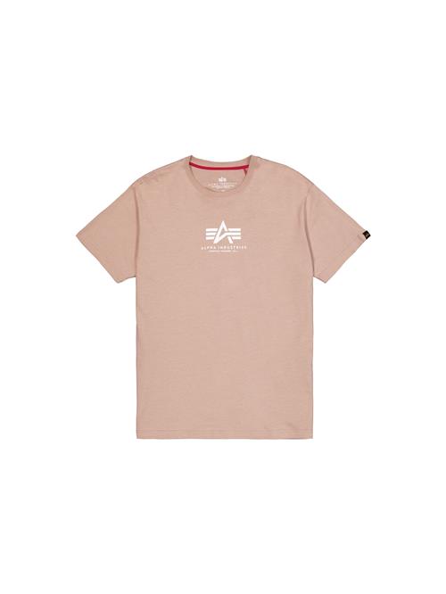 ALPHA INDUSTRIES Bluser & t-shirts  fersken / hvid