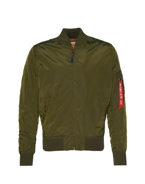 ALPHA INDUSTRIES Overgangsjakke 'MA-1 TT'  mørkegrøn