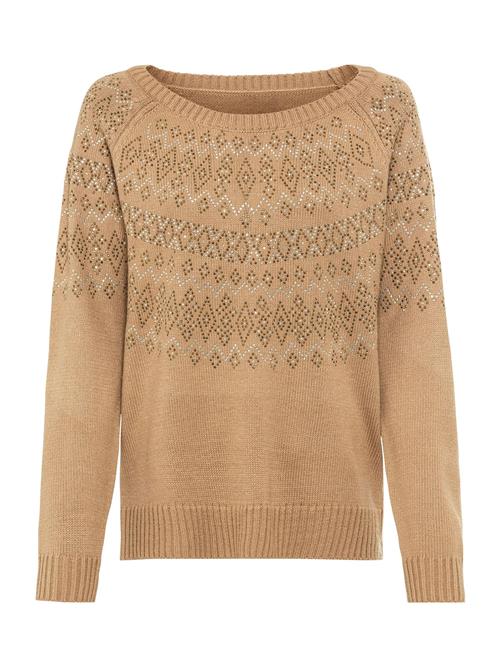 Se heine Pullover  beige / camel / choko ved About You