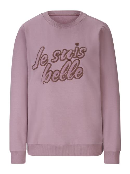 Se heine Sweatshirt  brun / rosé / gammelrosa ved About You