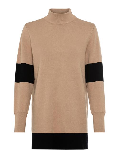 heine Pullover  camel / sort