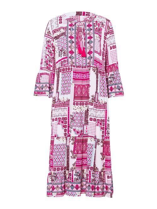 heine Blusekjole  lyseblå / pink / rosé / hvid