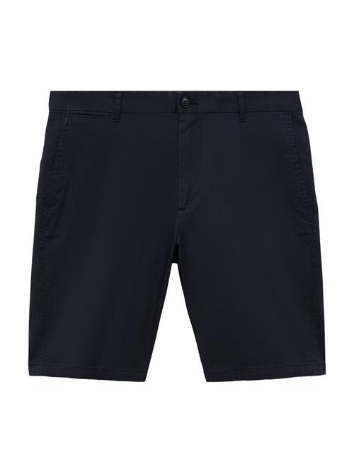 MANGO MAN Lærredsbukser 'Gracia'  navy