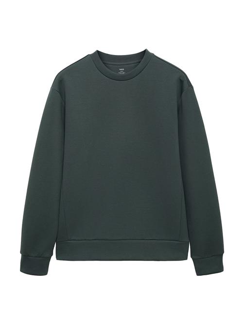 MANGO MAN Sweatshirt 'Romoc'  mørkegrøn