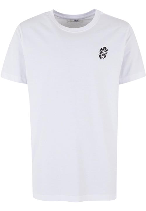 Mister Tee Bluser & t-shirts 'Dice Fire EMB Tee'  sort / hvid