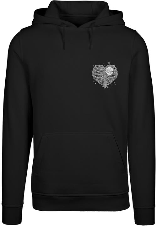 Se Mister Tee Sweatshirt 'Heart Cage'  grå / lysegrå / sort ved About You