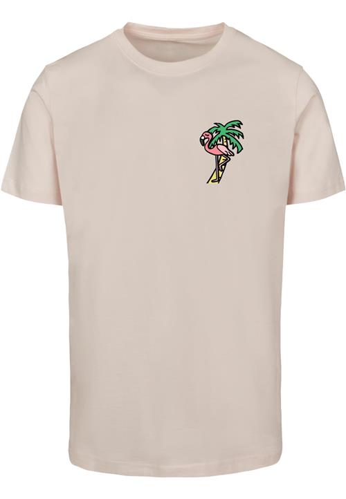 Mister Tee Bluser & t-shirts 'Flamingo'  kit / gran / lyserød / sort