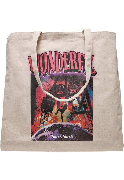 Mister Tee Shopper 'Wonderful'  lilla / rød / sort / offwhite