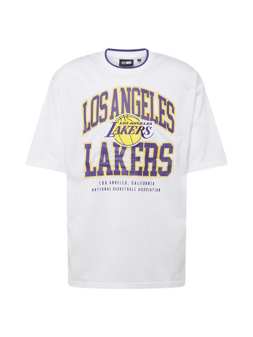 NEW ERA Bluser & t-shirts 'NBA LOSLAK'  lysegul / lilla / hvid