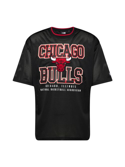 NEW ERA Bluser & t-shirts 'NBA CHIBUL'  rød / sort / hvid