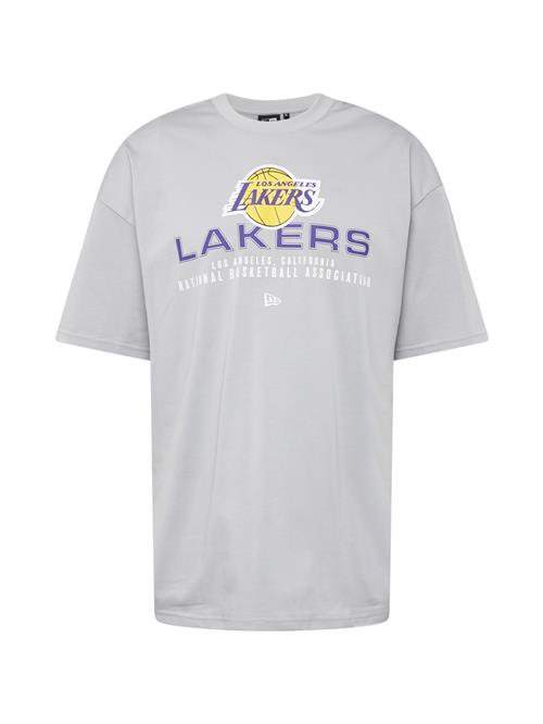 NEW ERA Bluser & t-shirts 'NBA LOSLAK'  citrongul / grå / lilla / hvid