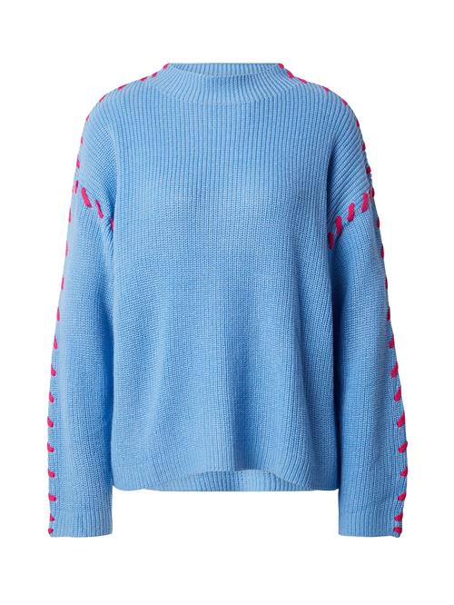 Zwillingsherz Pullover  azur / pink