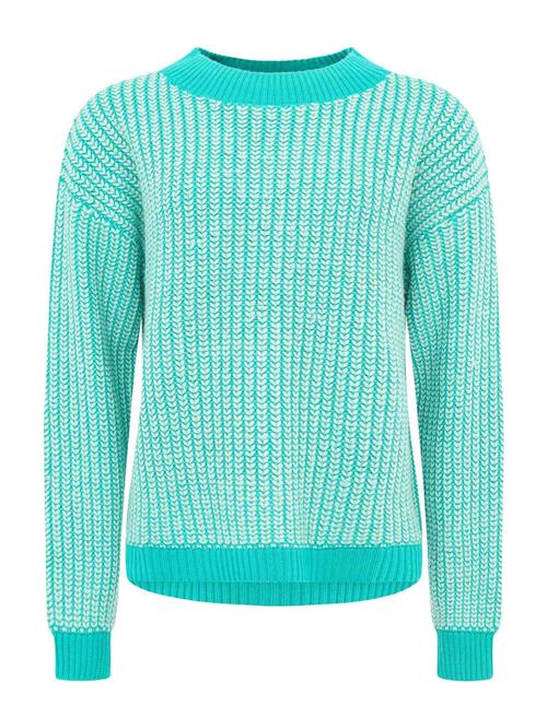 Zwillingsherz Pullover  aqua / lyseblå