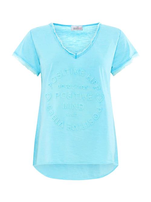 Se Zwillingsherz Shirts 'Positive Mind'  aqua ved About You