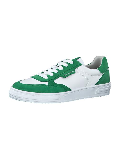 Tamaris Sneaker low  grøn / hvid