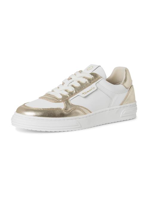 Tamaris Sneaker low  guld / hvid