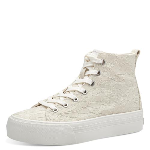 Se Tamaris Sneaker high  elfenben ved About You